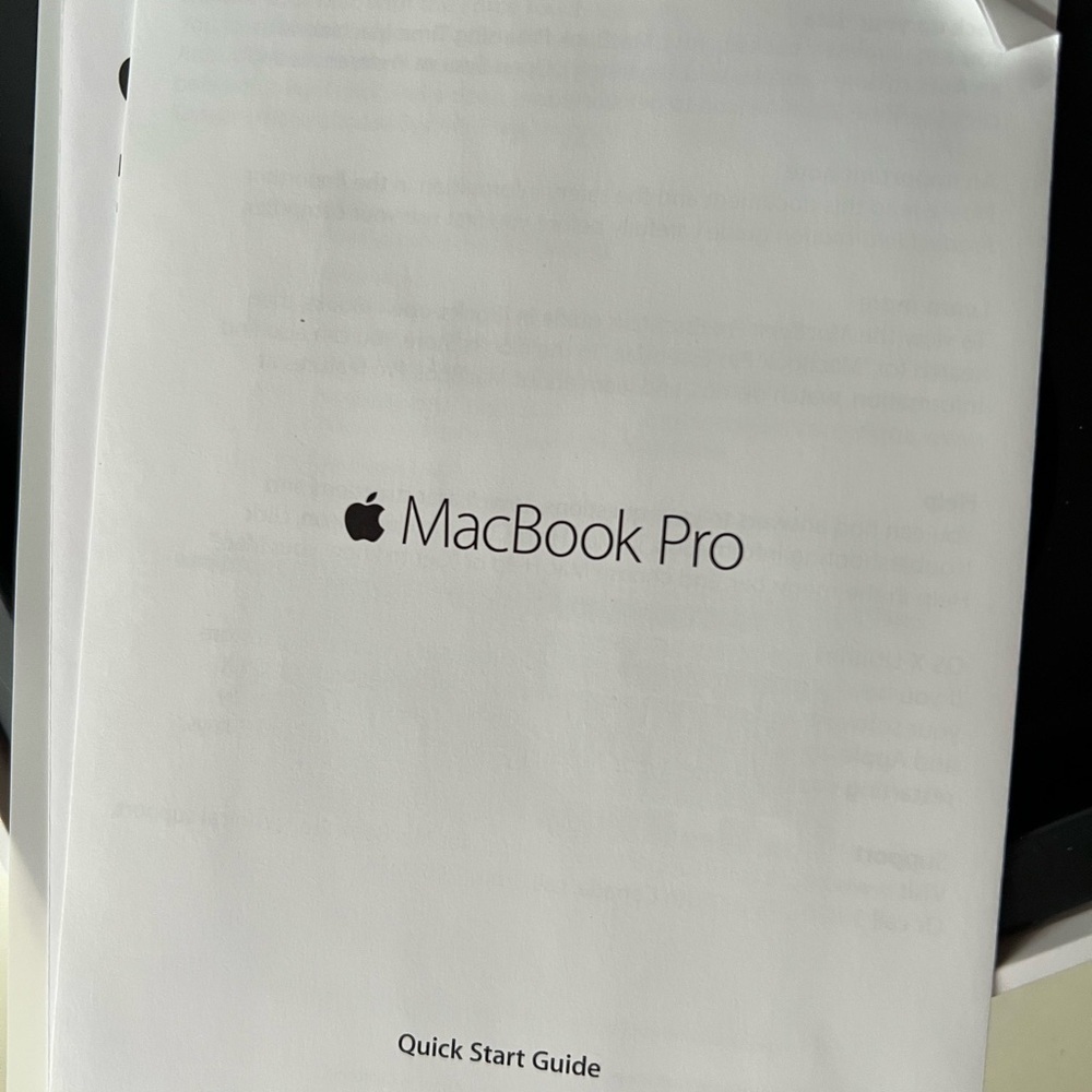 Apple MacBook Pro 13 Box With Original Charger Adapter Never Used - Picture 7 of 14